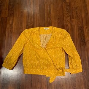 Madewell Front Tie Shirt